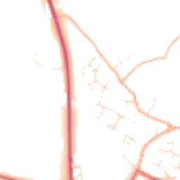 Daytime road noise heatmap for TQ13 9JF