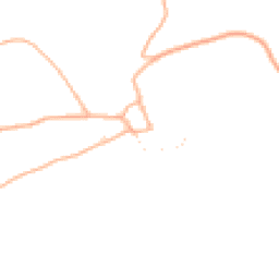 Daytime road noise heatmap for TQ13 9RQ