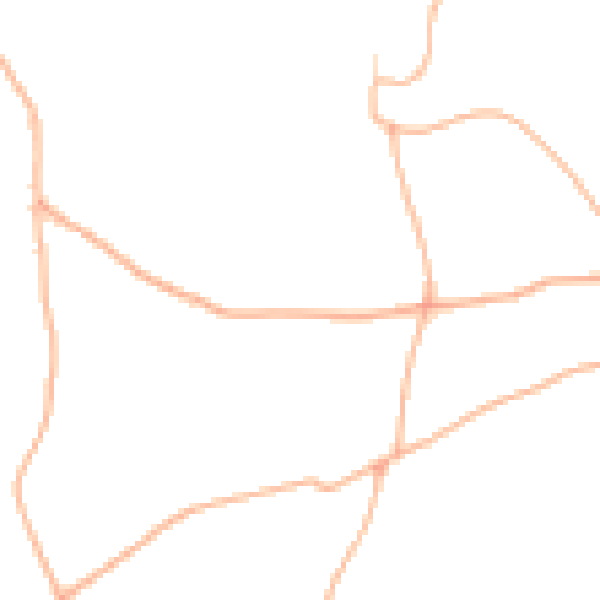 Daytime road noise heatmap for TQ13 9RR