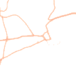 Daytime road noise heatmap for TQ13 9RW