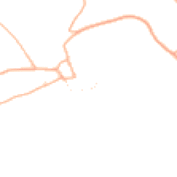 Daytime road noise heatmap for TQ13 9RY