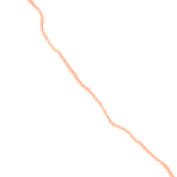 Night-time road noise heatmap for TQ13 9SN