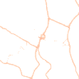 Daytime road noise heatmap for TQ13 9TA