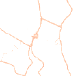 Daytime road noise heatmap for TQ13 9TJ
