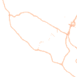 Daytime road noise heatmap for TQ13 9TQ