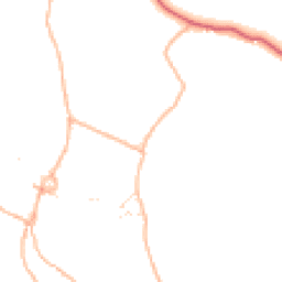 Daytime road noise heatmap for TQ13 9TW