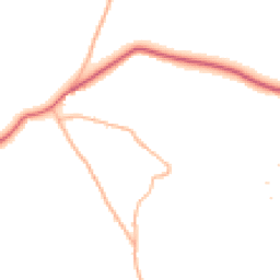 Daytime road noise heatmap for TQ13 9XP