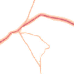 Daytime road noise heatmap for TQ13 9XR