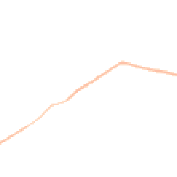 Night-time road noise heatmap for TQ13 9XS