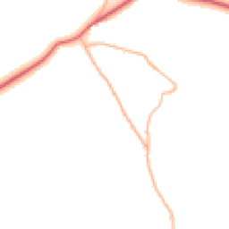 Daytime road noise heatmap for TQ13 9XT