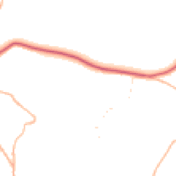 Daytime road noise heatmap for TQ13 9XX
