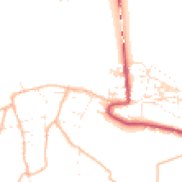 Daytime road noise heatmap for TQ14 0AB