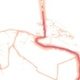 Daytime road noise heatmap for TQ14 0AE