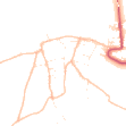 Daytime road noise heatmap for TQ14 0AN