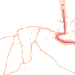 Daytime road noise heatmap for TQ14 0AP