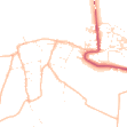 Daytime road noise heatmap for TQ14 0AR