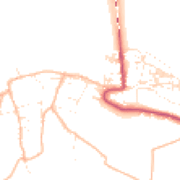 Daytime road noise heatmap for TQ14 0AT