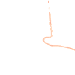 Night-time road noise heatmap for TQ14 0AT