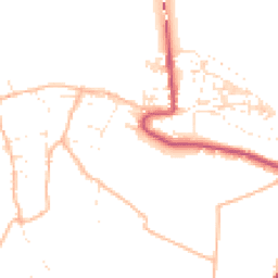 Daytime road noise heatmap for TQ14 0AU