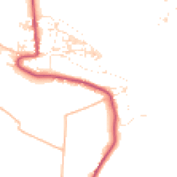 Daytime road noise heatmap for TQ14 0AZ