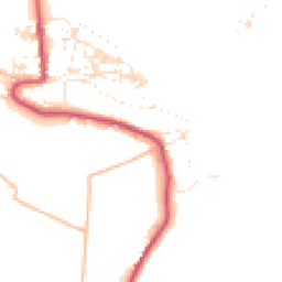 Daytime road noise heatmap for TQ14 0BA