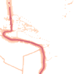 Daytime road noise heatmap for TQ14 0BL