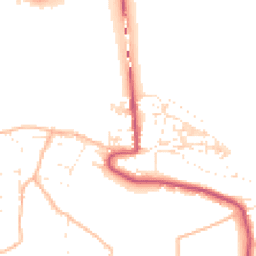 Daytime road noise heatmap for TQ14 0BN