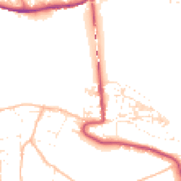 Daytime road noise heatmap for TQ14 0BP