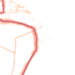 Daytime road noise heatmap for TQ14 0BQ