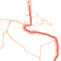 Daytime road noise heatmap for TQ14 0BU