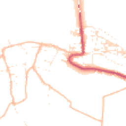 Daytime road noise heatmap for TQ14 0BX
