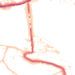 Daytime road noise heatmap for TQ14 0DA