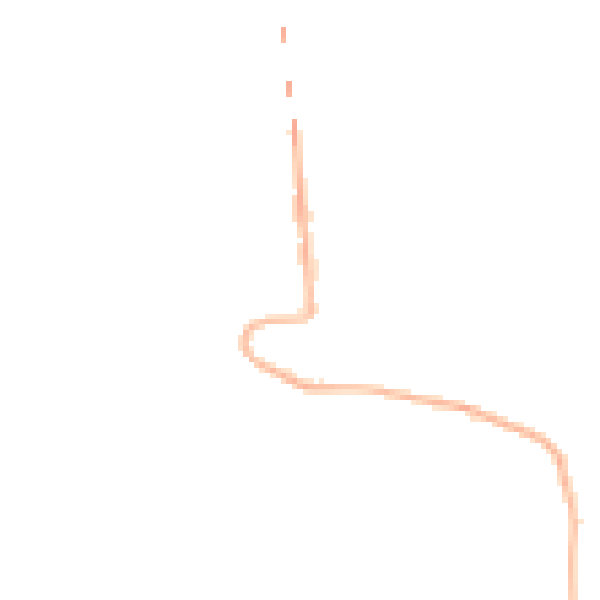 Night-time road noise heatmap for TQ14 0DD