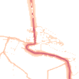 Daytime road noise heatmap for TQ14 0DG