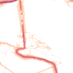 Daytime road noise heatmap for TQ14 0DJ