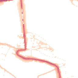Daytime road noise heatmap for TQ14 0DN