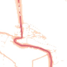 Daytime road noise heatmap for TQ14 0EA