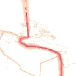 Daytime road noise heatmap for TQ14 0EE