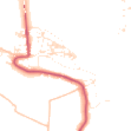 Daytime road noise heatmap for TQ14 0EH