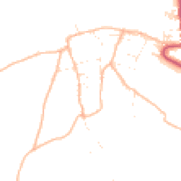 Daytime road noise heatmap for TQ14 0HH