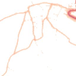 Daytime road noise heatmap for TQ14 0HJ