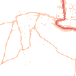 Daytime road noise heatmap for TQ14 0PA