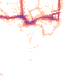 Daytime road noise heatmap for TQ14 8AD