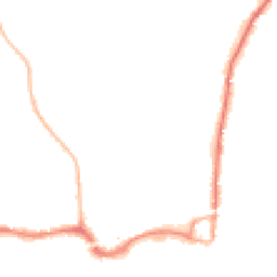 Night-time road noise heatmap for TQ14 8LE