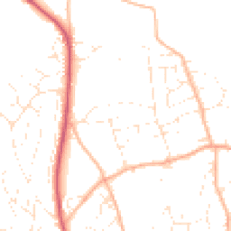 Daytime road noise heatmap for TQ14 8QU