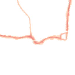 Night-time road noise heatmap for TQ14 9BT