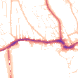 Daytime road noise heatmap for TQ14 9DB