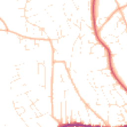 Daytime road noise heatmap for TQ14 9EE