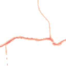 Night-time road noise heatmap for TQ14 9EG