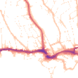 Daytime road noise heatmap for TQ14 9HR